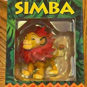 Simba Lion King Disney Grolier Christmas Magic Ornament First Issue 1994